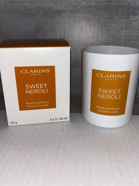 Clarins Paris Sweet Naroli Scented Candle 6.4 oz